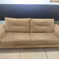 مبل برند خارجی 5 نفره همراه عسلی ها / تخت شو