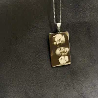 گردنبند حک چهره