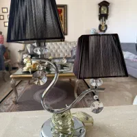 یک جفت اباژور پاتختی کنار تخت دونفره
