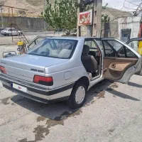 پژو۴۰۵ نقره ای دوگانه سوز مدل۹۶