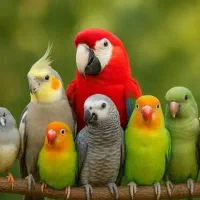 خریدار و فروش طوطی، مرغ عشق، عروس هلندی، فنج و