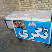 گاری چرخ دار همراه ۳عدد کاچو ۶۰در۴۰