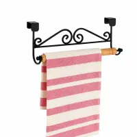 جا حوله ای درب کابینتی چوبی