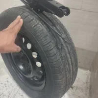 رینگ و لاستیک نو با جک نو