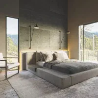 95 متر ، تک واحدی ، دوکله نور