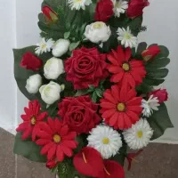 گل و گلدان مصنوعی