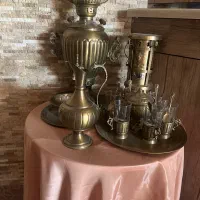 ست سماور برنجی