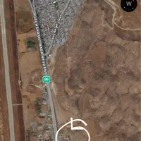 فروش ۱۰۰۰ متر زمین کشاورزی/فلکه فرودگاه/سندار