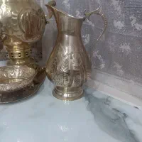 سماور ۸لیتر بزرگ برنج طرح هخامنش