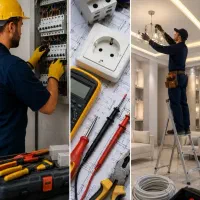 برقکار ساختمان حرفه ای. انجام کار با تخفیف ویژه