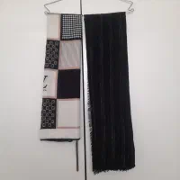 روسری مشکی و رنگی