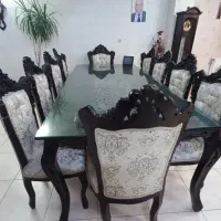 میزناهارخوری ده نفره استیل  فوری