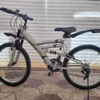 دوچرخه کوهستان کلاسیک سایز ۲۴ و ۲۱ دنده کمک‌دار