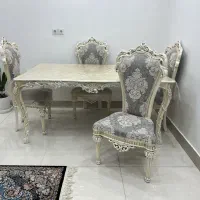 نهار خوری ۴نفره چوب راش