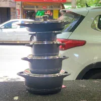 کریستال اکبری سرویس چدن- سروریس قابلمه-Mgs