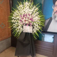 کد ۱  گل ترحیم تسلیت ختم افتتاحیه