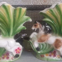 ۲عدد گلدان طرح اسب