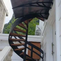 بارانگیر پنجره سایبان پلی کربنات