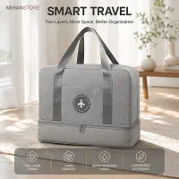 ساک مسافرتی لباس و کفش برزنتیTRAVEL BAG