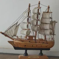 ماکت کشتی دکوری بادبانی