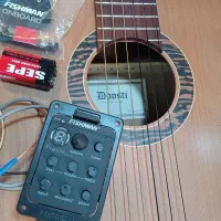نصب اصولی پیکاپ فیشمن برای گیتار woodin