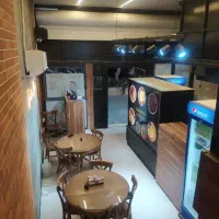 میز چهار نفره ، چوب درجه یک با شیشه