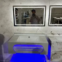 روشوی سرامیکی و اینه چراغ دار