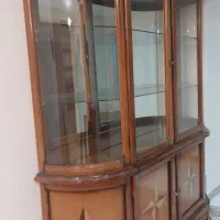 ویترین چوبی دوتیکه