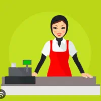 فروشنده خانم لوازم ارایشی
