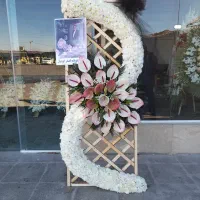 تاج گل ختم ترحیم نمایشگاهی جشنی