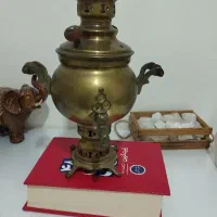 سماور ذغالی برنجی