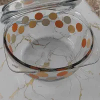 قابلمه پیرکس طرح دار شعله مستقیم
