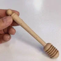 قاشق عسل چوبی