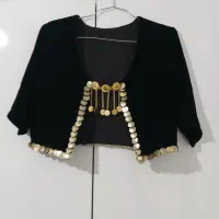سه لته مخمل مشکی