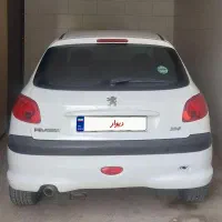 پژو ۲۰۶ تیپ ۲ مدل ۱۳۹۵ کم کار فابریک