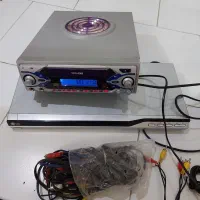 دستگاه سی دی وDVD خور دو عدد سالم