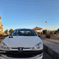 پژو ۲۰۶ SD V 8 سفید مدل ۹۶