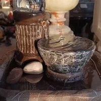 ابنما کوچیک رو میزی  سنگی