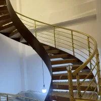 نرده استیل،آلومنیوم،پله پیچ،پله استخری