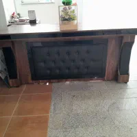 میز کار ال و مبل راحتی