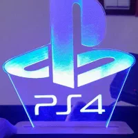 چراغ خواب PS4 سه بعدی