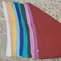 مقنعه کرپ ساده