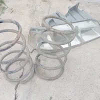 چراغ سمت شاگرد و یک جفت فنر جلو پژو پارس(کوتاه)