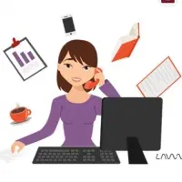 کارمند خانم با روابط عمومی بالا