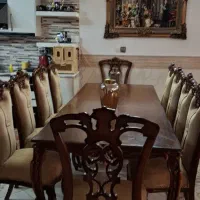 فروش میز نهار خوری مبله ۱۰ نفره