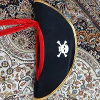 ست کلاه و چشم بند طرح دزدان دریایی نو سالم