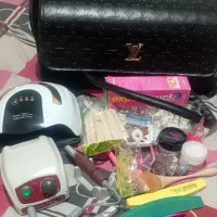 لوازم ناخن تمام وسایل کامل تخفیف هم داره