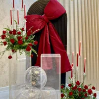 ظروف کرایه/نامزدی/گل آرایی/بادکنک آرایی بله برون