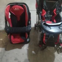 کالسکه نوزادوصندلی ماشینی