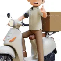 استخدام پیک موتوری. ویژه یک اژدر